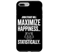 Custodia per iPhone 7 Plus/8 Plus John Stuart Mills massimizza la felicità... Statisticamente