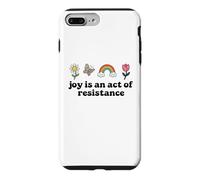 Custodia per iPhone 7 Plus/8 Plus Joy is an Act of Resistance Rainbow Pride Month Human Rights