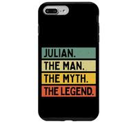 Custodia per iPhone 7 Plus/8 Plus Julian The Man The Myth The Legend Citazione personalizzata divertente