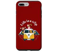 Custodia per iPhone 7 Plus/8 Plus Julius The Monkey Bunny Girl Worry Bear La vita è un viaggio