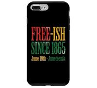 Custodia per iPhone 7 Plus/8 Plus Juneteenth Free-ish Since 1865 Freedom Day