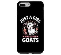 Custodia per iPhone 7 Plus/8 Plus Just a Girl Who Loves Goats