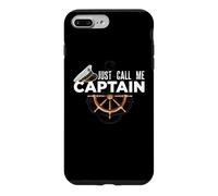 Custodia per iPhone 7 Plus/8 Plus Just Call Me Captain - Boating Sailor - Anchor Boat Sailing