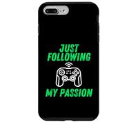 Custodia per iPhone 7 Plus/8 Plus Just Following My Passion Career Esports Streamer FPS Gamer