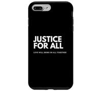 Custodia per iPhone 7 Plus/8 Plus Justice For All: Love