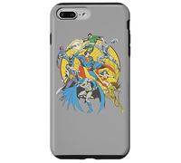 Custodia per iPhone 7 Plus/8 Plus Justice League Spin Circle Fight