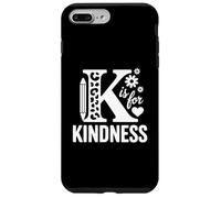 Custodia per iPhone 7 Plus/8 Plus K is for Kindness Anti Bullismo Unity Day Teacher