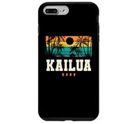 Custodia per iPhone 7 Plus/8 Plus Kailua Oahu Waikiki Beach Vacanze Hawaii
