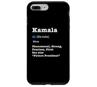 Custodia per iPhone 7 Plus/8 Plus Kamala Harris Definizione Futuro Presidente Nero