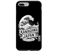 Custodia per iPhone 7 Plus/8 Plus Kanagawa Giappone timbro Hanko grande onda retrò Kanji souvenir
