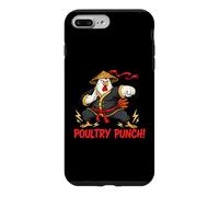 Custodia per iPhone 7 Plus/8 Plus Karate Taekwondo Judo Kung Fu Pollo Gallo Regalo Uomo Donna