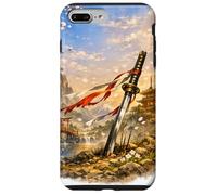Custodia per iPhone 7 Plus/8 Plus Katana Tribute - Spada Samurai Giapponese, Onore & Serenità
