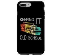 Custodia per iPhone 7 Plus/8 Plus Keeping It Old School - Retro Boombox 80s 90s Hip Hop Music