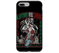 Custodia per iPhone 7 Plus/8 Plus Kevin Smith Jay & Silent Bob Xmas Holy Smokes Biker Babbo Natale