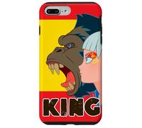 Custodia per iPhone 7 Plus/8 Plus King Kong Skull Island Mitsume Personaggio Posa Classico Anime