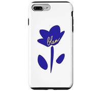 Custodia per iPhone 7 Plus/8 Plus Klein Blue French Bleu Fiore