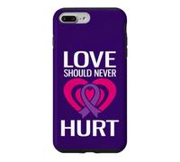 Custodia per iPhone 7 Plus/8 Plus L"amore non dovrebbe mai ferire l"abuso narcisistico Violenza domestica