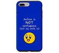Custodia per iPhone 7 Plus/8 Plus L"autismo non è contagioso Il mio sorriso ASD La neurodiversità accetta