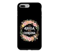 Custodia per iPhone 7 Plus/8 Plus La Abuela Mas Chingona Acquarello Floreale