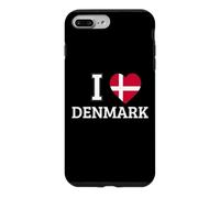 Custodia per iPhone 7 Plus/8 Plus La bandiera I Heart Denmark non è in vendita Sostieni il design danese