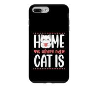 Custodia per iPhone 7 Plus/8 Plus La casa è dov'è il mio gatto