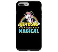 Custodia per iPhone 7 Plus/8 Plus La chetosi è una cheto magica con l'unicorno chetogenico