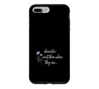 Custodia per iPhone 7 Plus/8 Plus La demenza li incontra dove sono supporto per fiori viola