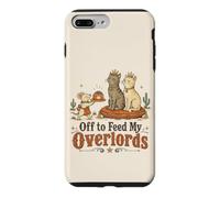 Custodia per iPhone 7 Plus/8 Plus La divertente mamma gatta va a dare da mangiare ai gatti dei miei padroni