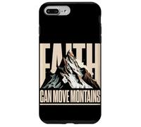 Custodia per iPhone 7 Plus/8 Plus La fede può muovere le montagne cristiano montagna motivazione
