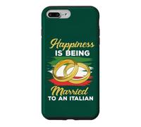 Custodia per iPhone 7 Plus/8 Plus La felicità è sposarsi con un matrimonio italiano