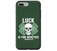 Custodia per iPhone 7 Plus/8 Plus La fortuna è per gli eretici Shamrock Faith