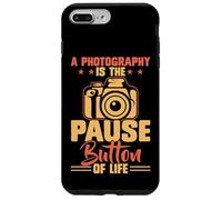 Custodia per iPhone 7 Plus/8 Plus La fotografia è il tasto pausa della vita