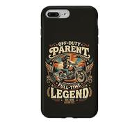 Custodia per iPhone 7 Plus/8 Plus La leggenda dei genitori fuori servizio della zia motociclista d'epoca EST 1978