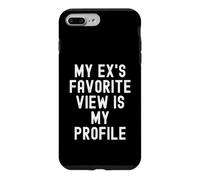 Custodia per iPhone 7 Plus/8 Plus la mia vista preferita ex è il mio profilo Witty Women Men