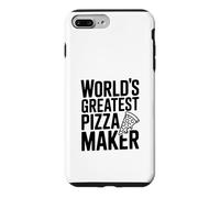 Custodia per iPhone 7 Plus/8 Plus La più grande pizza maker del mondo Cucina divertente