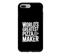 Custodia per iPhone 7 Plus/8 Plus La più grande pizza maker del mondo Cucina divertente