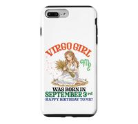 Custodia per iPhone 7 Plus/8 Plus La ragazza della Vergine è nata il 4 settembre Buon compleanno a me