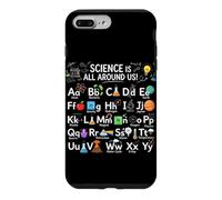 Custodia per iPhone 7 Plus/8 Plus La scienza è tutto intorno a noi ABC Tavola periodica Chimica
