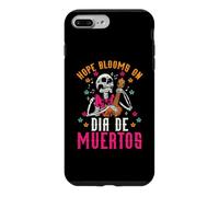 Custodia per iPhone 7 Plus/8 Plus La speranza fiorisce su Dia De Muertos
