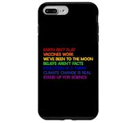 Custodia per iPhone 7 Plus/8 Plus LA TERRA NON È PIATTA STAND UP FOR SCIENCE REAL Earth Day Meme