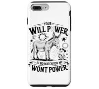 Custodia per iPhone 7 Plus/8 Plus La Tua Forza Di Volontà Contro Forza Di Volontà