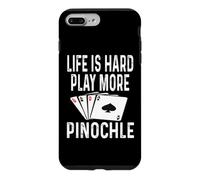 Custodia per iPhone 7 Plus/8 Plus La vita è dura Gioca Più Giochi di carte Pinochle Giocatore vincente