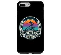 Custodia per iPhone 7 Plus/8 Plus L'acqua salata guarisce tutto Surf Surfing Surf Board Amante