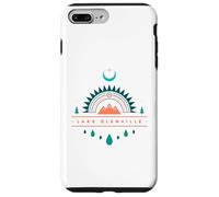 Custodia per iPhone 7 Plus/8 Plus LAGO GLENVILLE chiaro di luna arcobaleno