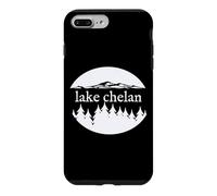 Custodia per iPhone 7 Plus/8 Plus Lake Chelan Washington Nature Vacation Souvenir Design