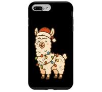Custodia per iPhone 7 Plus/8 Plus Lama Con Luci Vacanze