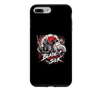 Custodia per iPhone 7 Plus/8 Plus Lama incontra la seta Samurai Geisha Giappone Style
