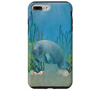 Custodia per iPhone 7 Plus/8 Plus Lamantino sotto l'acqua