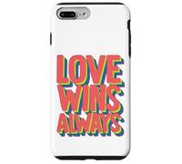 Custodia per iPhone 7 Plus/8 Plus L'amore vince. Sempre