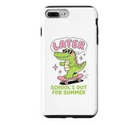 Custodia per iPhone 7 Plus/8 Plus Later Gator School's Out for Summer Last Day of School